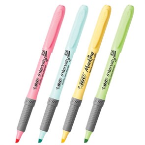 {{photo.Alt || photo.Description || 'Набор текстовыделителей BIC "Grip Pastel" 4 шт., АССОРТИ, линия 1,6-4 мм, 964859'}}