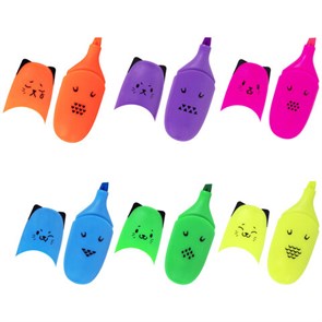{{photo.Alt || photo.Description || 'Текстовыделитель мини BRAUBERG KIDS "CUTE CATS NEON", АССОРТИ В ПЛАСТИКОВОЙ БАНКЕ, 1-5 мм, 152433'}}
