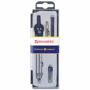 {{photo.Alt || photo.Description || 'Готовальня BRAUBERG "Student Oxford", 4 предмета: циркуль 140 мм, рейсфедернная вставка + держатель, грифель, 210335'}}