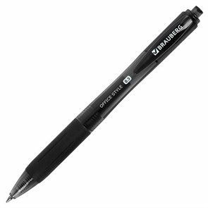 {{photo.Alt || photo.Description || 'Ручка гелевая автоматическая с грипом BRAUBERG "OFFICE STYLE", ЧЕРНАЯ, линия 0,4 мм, 144123'}}
