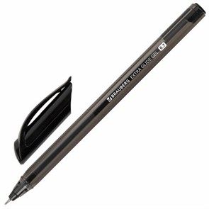 {{photo.Alt || photo.Description || 'Ручка гелевая BRAUBERG "Extra Glide Gel", ЧЕРНАЯ, трехгранная, игольчатый наконечник 0,7 мм, линия 0,5 мм, 144077'}}