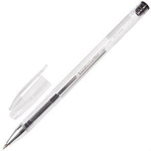 {{photo.Alt || photo.Description || 'Ручка гелевая BRAUBERG "Jet", ЧЕРНАЯ, корпус прозрачный, узел 0,5 мм, линия письма 0,35 мм, 141018'}}
