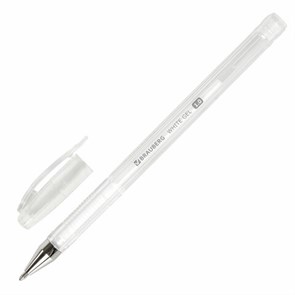 {{photo.Alt || photo.Description || 'Ручка гелевая BRAUBERG "White Pastel", БЕЛАЯ, корпус прозрачный, узел 1 мм, линия письма 0,5 мм, 143417'}}