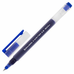 {{photo.Alt || photo.Description || 'Ручка гелевая BRAUBERG "X-WRITER 1800", УВЕЛИЧЕННАЯ ДЛИНА ПИСЬМА 1 800 м, СИНЯЯ, стандартный узел 0,5 мм, 144134'}}