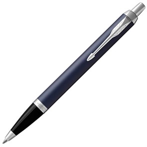 {{photo.Alt || photo.Description || 'Ручка шариковая PARKER "IM Core Matte Blue CT", корпус темно-синий лак, хромированные детали, синяя, 1931668'}}