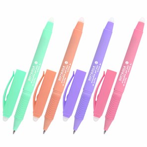 {{photo.Alt || photo.Description || 'Ручка стираемая гелевая с грипом BRAUBERG "SOFT&amp;SILK PASTEL", СИНЯЯ, корпус ассорти, узел 0,7 мм, 143934'}}