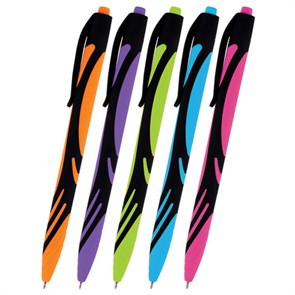 {{photo.Alt || photo.Description || 'Ручка шариковая автоматическая BRAUBERG ULTRA COLOR NEON, soft-touch, СИНЯЯ, пишущий узел 0,7 мм, линия письма 0,35 мм, 144203'}}