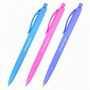 {{photo.Alt || photo.Description || 'Ручка шариковая масляная автоматическая BRAUBERG "FRUITY Pastel", СИНЯЯ, корпус soft-touch, узел 0,7 мм, линия письма 0,35 мм, 142959, OBPR323'}}