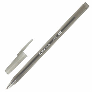 {{photo.Alt || photo.Description || 'Ручка шариковая BRAUBERG "i-STICK", ЧЕРНАЯ, пишущий узел 0,7 мм, линия письма 0,35 мм, 143443'}}