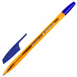 {{photo.Alt || photo.Description || 'Ручка шариковая BRAUBERG "X-333" AMBER, СИНЯЯ, корпус тонированный оранжевый, узел 0,7 мм, линия письма 0,35 мм, 142832'}}