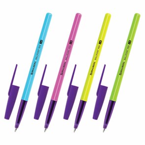{{photo.Alt || photo.Description || 'Ручка шариковая BRAUBERG "Офисная" NEON COLOR, СИНЯЯ, корпус ассорти, пишущий узел 1 мм, линия письма 0,5 мм, 144200'}}