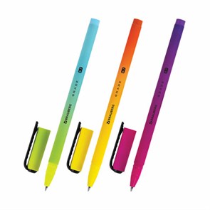 {{photo.Alt || photo.Description || 'Ручка шариковая BRAUBERG GRADE, СИНЯЯ, корпус soft-touch, пишущий узел 0,7 мм, линия письма 0,35 мм, 144207'}}