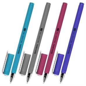 {{photo.Alt || photo.Description || 'Ручка шариковая BRAUBERG SOFT TOUCH STICK "METALLIC", СИНЯЯ, мягкое покрытие, корпус ассорти, узел 0,7 мм, 143699'}}