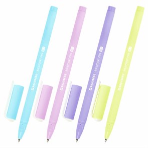 {{photo.Alt || photo.Description || 'Ручка шариковая BRAUBERG SOFT TOUCH STICK "PASTEL" СИНЯЯ, мягкое покрытие, корпус ассорти, узел 0,7 мм, 143698'}}