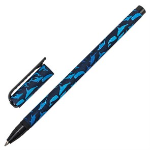 {{photo.Alt || photo.Description || 'Ручка шариковая BRAUBERG SOFT TOUCH STICK "WHALE", СИНЯЯ, мягкое покрытие, узел 0,7 мм, 143709'}}