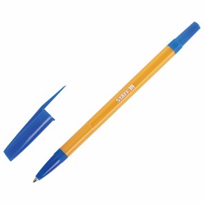 {{photo.Alt || photo.Description || 'Ручка шариковая STAFF "Basic BP-03 Orange", СИНЯЯ, корпус оранжевый, узел 1 мм, линия письма 0,5 мм, 143741'}}