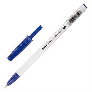 {{photo.Alt || photo.Description || 'Ручка шариковая масляная BRAUBERG Stick Medium, СИНЯЯ, узел 1 мм, линия письма 0,5 мм, 143419'}}