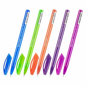{{photo.Alt || photo.Description || 'Ручка шариковая масляная BRAUBERG STRIPES, СИНЯЯ, корпус ассорти, узел 0,7 мм, линия письма 0,35 мм, 143736'}}