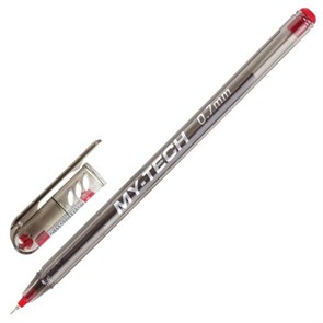 {{photo.Alt || photo.Description || 'Ручка шариковая масляная PENSAN "My-Tech", КРАСНАЯ, игольчатый узел 0,7 мм, линия письма 0,35 мм, 2240/25'}}