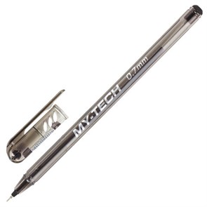 {{photo.Alt || photo.Description || 'Ручка шариковая масляная PENSAN "My-Tech", ЧЕРНАЯ, игольчатый узел 0,7 мм, линия письма 0,35 мм, 2240/25'}}