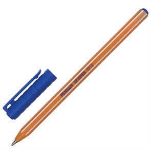 {{photo.Alt || photo.Description || 'Ручка шариковая масляная PENSAN Officepen 1010, СИНЯЯ, корпус оранжевый, 1 мм, линия 0,8 мм, 1010/60'}}
