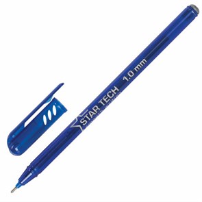 {{photo.Alt || photo.Description || 'Ручка шариковая масляная PENSAN Star Tech, СИНЯЯ, игольчатый узел 1 мм, линия 0,8 мм, 2260/12'}}
