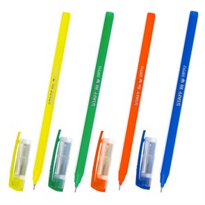 {{photo.Alt || photo.Description || 'Ручка шариковая масляная STAFF Basic "OBP-312", СИНЯЯ, корпус ассорти, узел 0,7 мм, линия письма 0,35 мм, 143012'}}