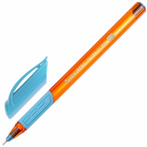 {{photo.Alt || photo.Description || 'Ручка шариковая масляная с грипом BRAUBERG "Extra Glide GT Sky Blue", СВЕТЛО-СИНЯЯ, игольчатый узел 0,7 мм, линия письма 0,35 мм, 144074'}}