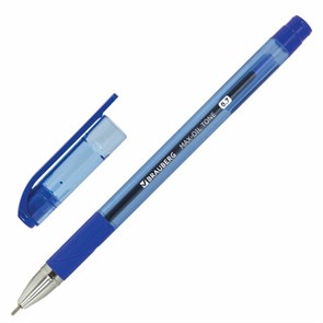 {{photo.Alt || photo.Description || 'Ручка шариковая масляная с грипом BRAUBERG "Max-Oil Tone", СИНЯЯ, узел 0,7 мм, линия письма 0,35 мм, 142693'}}