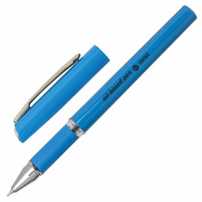 {{photo.Alt || photo.Description || 'Ручка шариковая масляная с грипом BRAUBERG "Roll", СИНЯЯ, корпус синий, узел 0,7 мм, линия письма 0,35 мм, 143005'}}