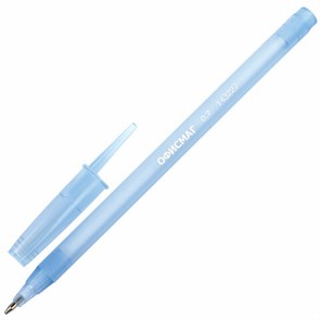 {{photo.Alt || photo.Description || 'Ручка шариковая ОФИСМАГ i-STICK, СИНЯЯ, пишущий узел 0,7 мм, линия письма 0,35 мм, 143227, BP228'}}