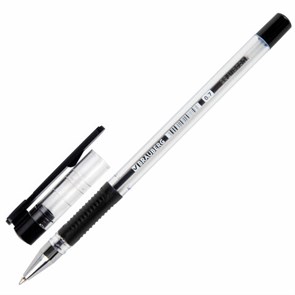 {{photo.Alt || photo.Description || 'Ручка шариковая с грипом BRAUBERG "X-Writer", ЧЕРНАЯ, узел 0,7 мм, линия письма 0,35 мм, 142404'}}