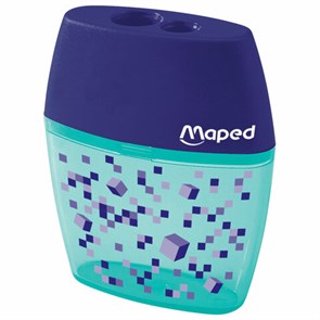 {{photo.Alt || photo.Description || 'Точилка с контейнером MAPED (Франция) "Pixel Party", 2 отверстия, яркий цвет корпуса, 035023'}}