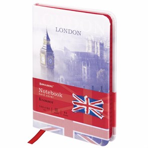 {{photo.Alt || photo.Description || 'Блокнот МАЛЫЙ ФОРМАТ (100х150 мм) А6, BRAUBERG VISTA "London", под кожу, твердый, 80 л., 112092'}}
