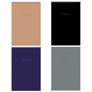 {{photo.Alt || photo.Description || 'Блокнот БОЛЬШОЙ ФОРМАТ А4 198х297 мм, 80 л., гребень, подложка, клетка, BRAUBERG "Minimal Classic", 116424'}}