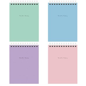 {{photo.Alt || photo.Description || 'Блокнот МАЛЫЙ ФОРМАТ А6 108х145 мм, 40 л., гребень, картон, клетка, BRAUBERG "Minimal Pastel", 116429'}}