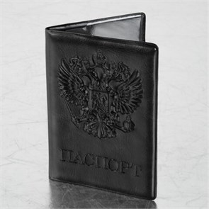 {{photo.Alt || photo.Description || 'Обложка для паспорта STAFF, полиуретан под кожу, "ГЕРБ", черная, 237602'}}