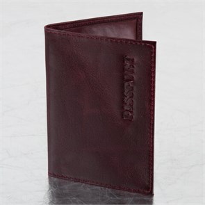 {{photo.Alt || photo.Description || 'Обложка для паспорта натуральная кожа "Virginia", "PASSPORT", бордовая, BRAUBERG, 237187'}}