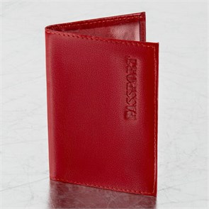 {{photo.Alt || photo.Description || 'Обложка для паспорта натуральная кожа галант, "PASSPORT", красная, BRAUBERG, 237178'}}