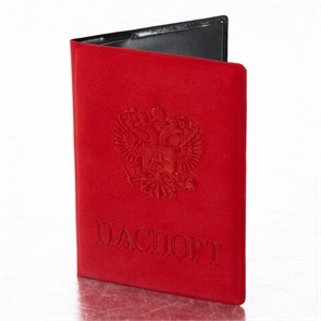 {{photo.Alt || photo.Description || 'Обложка для паспорта, мягкий полиуретан, "Герб", красная, STAFF, 237612'}}