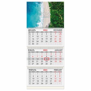 {{photo.Alt || photo.Description || 'Календарь квартальный на 2025 г., 3 блока, 3 гребня, бегунок, мелованная бумага, BRAUBERG, "Лагуна", 116135'}}