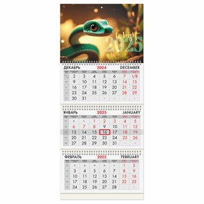 {{photo.Alt || photo.Description || 'Календарь квартальный на 2025 г., 3 блока, 3 гребня, с бегунком, офсет, BRAUBERG, "Символ года на удачу", 116105'}}
