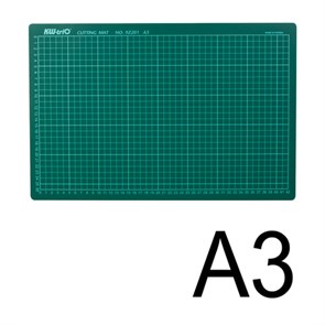 {{photo.Alt || photo.Description || 'Коврик (мат) для резки 3-слойный, А3 (450х300 мм), настольный, зеленый, 3 мм, KW-trio, 9Z201, -9Z201'}}
