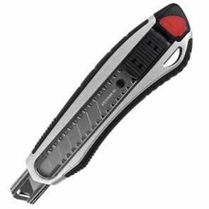 {{photo.Alt || photo.Description || 'Нож канцелярский мощный 18 мм BRAUBERG "Heavy duty", автофиксатор, резиновые вставки, металл, 237158'}}