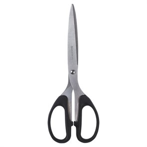 {{photo.Alt || photo.Description || 'Ножницы BRAUBERG "Classic", 210 мм, чёрные, классической формы, 2-х сторонняя заточка, 230935'}}