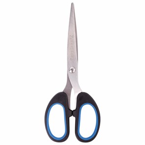 {{photo.Alt || photo.Description || 'Ножницы BRAUBERG "Classic+", 160 мм, черно-синие, классической формы, резиновые вставки, 236447'}}