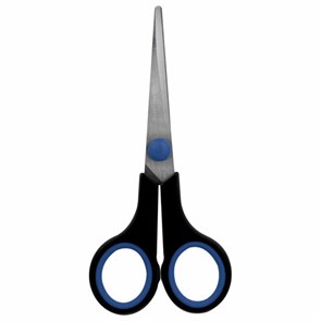{{photo.Alt || photo.Description || 'Ножницы BRAUBERG "Soft Grip", 140 мм, черно-синие, резиновые вставки, 3-х сторонняя заточка, 230760'}}