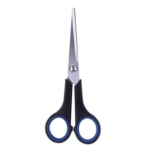 {{photo.Alt || photo.Description || 'Ножницы BRAUBERG "Soft Grip", 165 мм, черно-синие, резиновые вставки, 3-х сторонняя заточка, 230761'}}