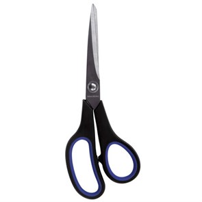 {{photo.Alt || photo.Description || 'Ножницы BRAUBERG "Soft Grip", 216 мм, черно-синие, резиновые вставки, 3-х сторонняя заточка, 230763'}}