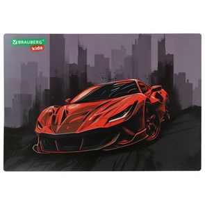 {{photo.Alt || photo.Description || 'Настольное покрытие BRAUBERG KIDS, А3+, пластик, 46x33 см, "Red car", 272368'}}